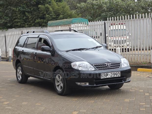 Toyota Corolla Fielder 2004 Black