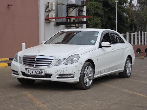 Mercedes-Benz E250 2012 White
