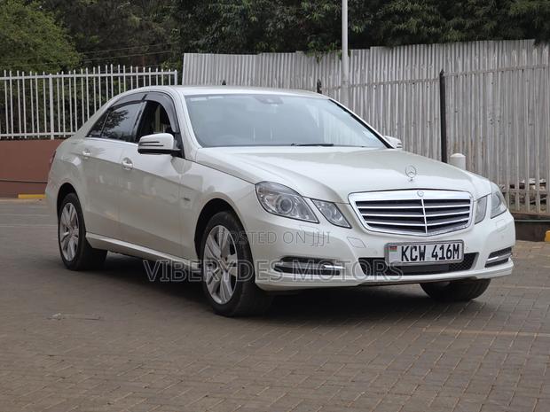 Mercedes-Benz E250 2012 White