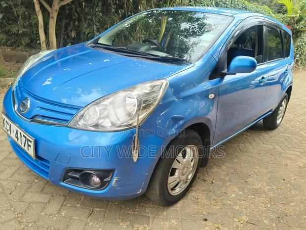 Nissan Note 2012 Blue
