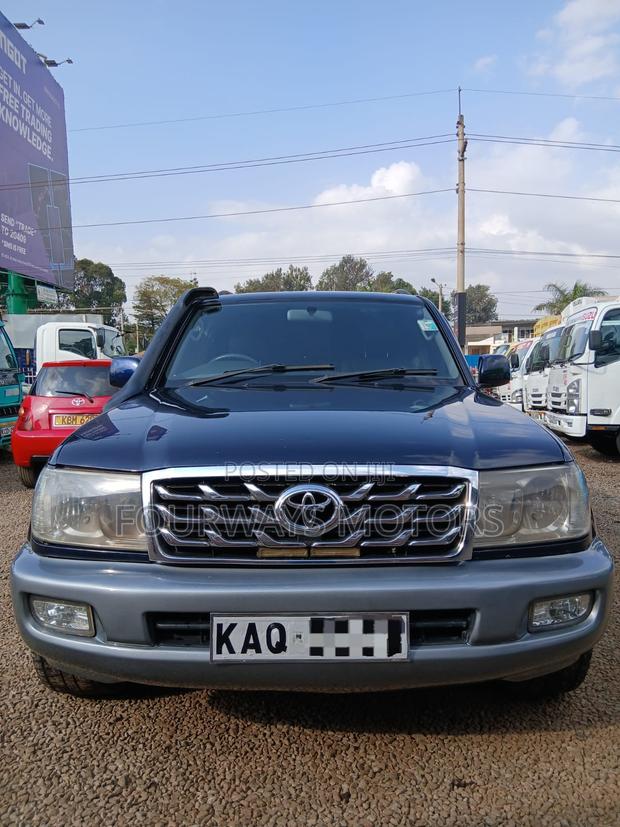 Toyota Land Cruiser 1998 Blue