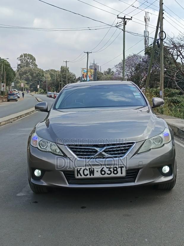 Toyota Mark X 2012 Brown
