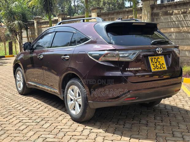 Toyota Harrier 2014 Maroon