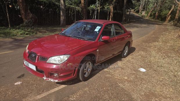 Subaru Impreza 2007 Red