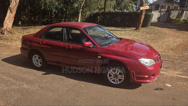 Subaru Impreza 2007 Red