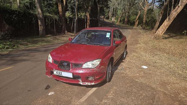 Subaru Impreza 2007 Red