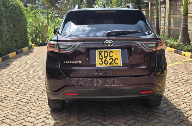 Toyota Harrier 2.0 2014 Burgundy