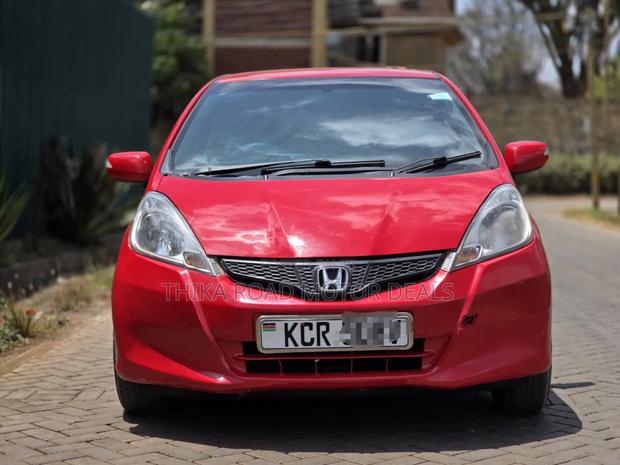 Honda Fit 2011 Red