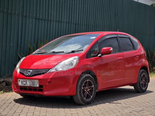 Honda Fit 2011 Red