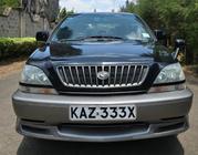 Toyota Harrier 2002 Green for sale