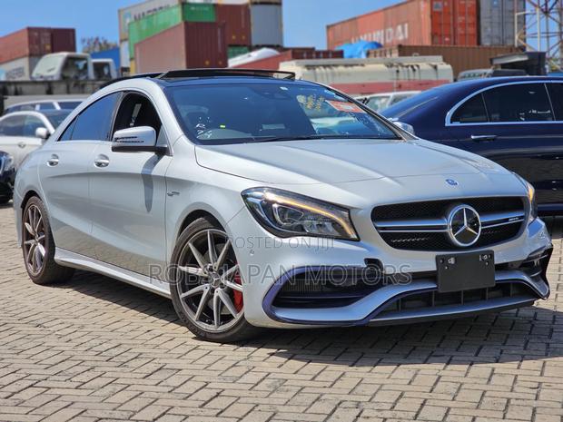 Mercedes-Benz CLA-Class AMG CLA 45 4MATIC Sedan 2018 Silver