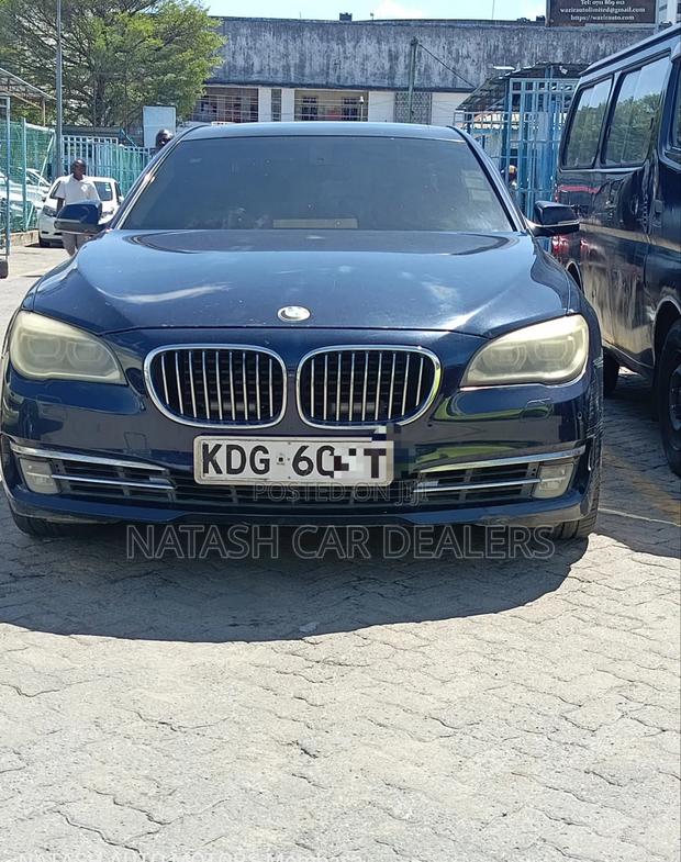 BMW 740 2015 Blue