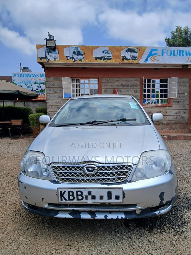 Toyota Corolla Fielder 2001 Silver