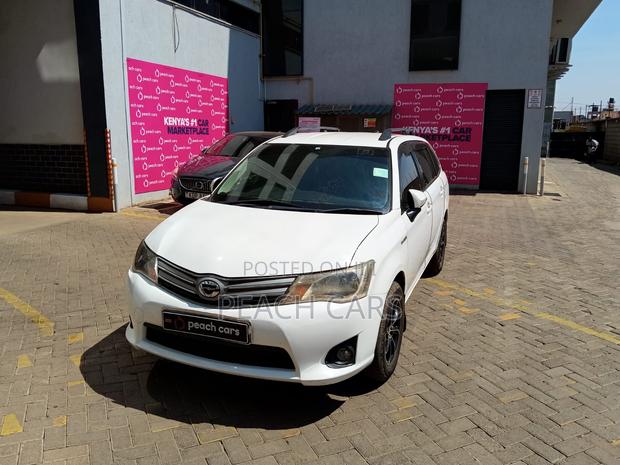 Toyota Corolla Fielder 2014 White