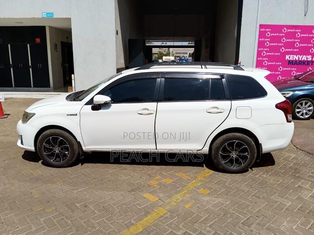 Toyota Corolla Fielder 2014 White
