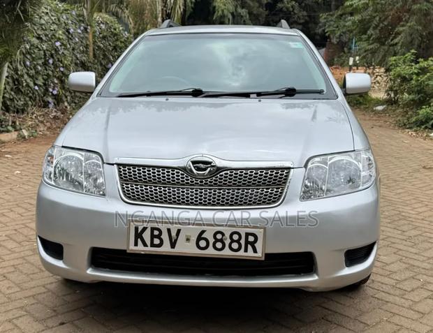 Toyota Corolla Fielder 2006 Silver