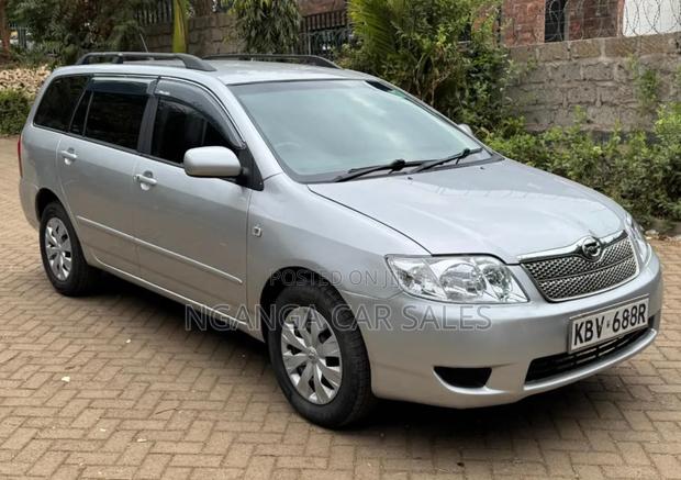 Toyota Corolla Fielder 2006 Silver