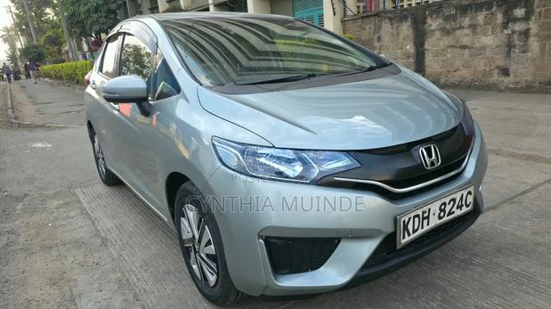 Honda Fit 2015 Silver