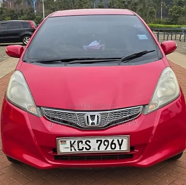 Honda Fit 2012 Red