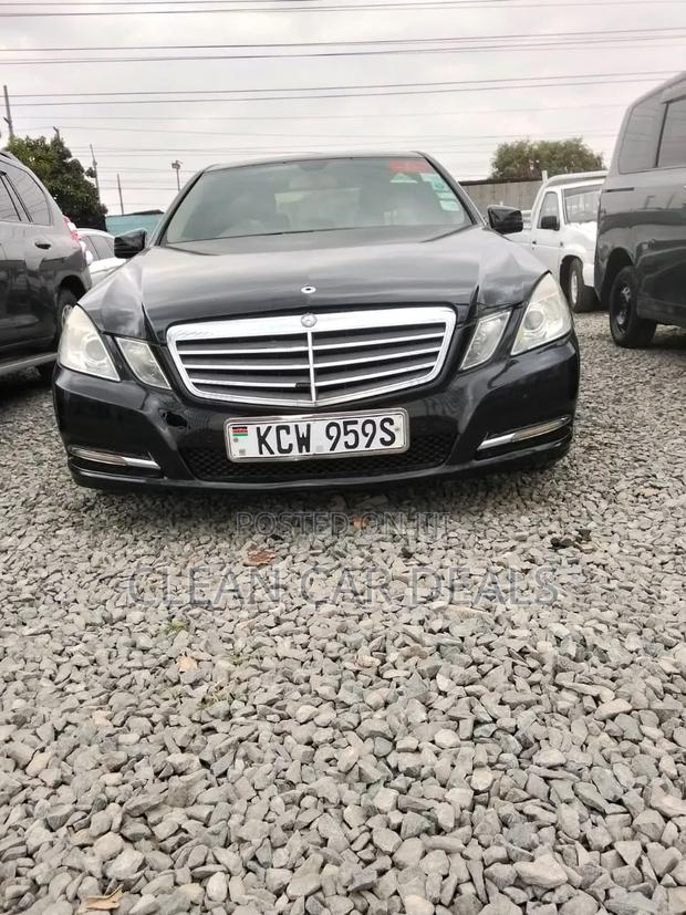 Mercedes-Benz E250 2012 Black