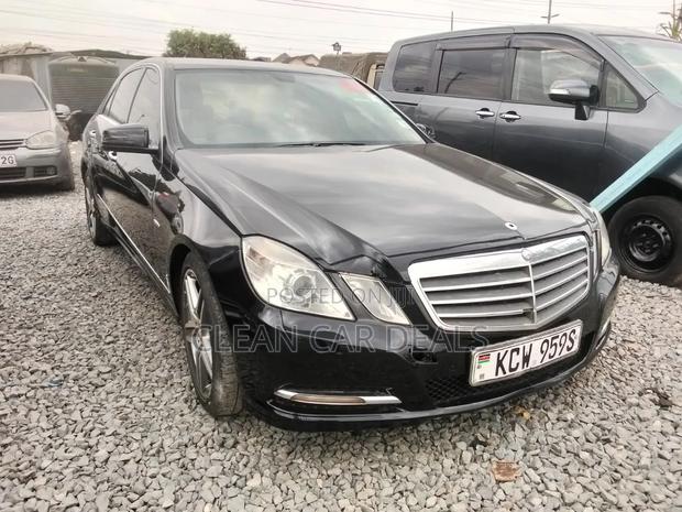 Mercedes-Benz E250 2012 Black