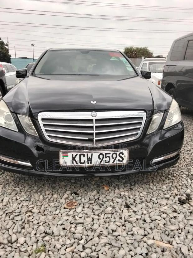 Mercedes-Benz E250 2012 Black