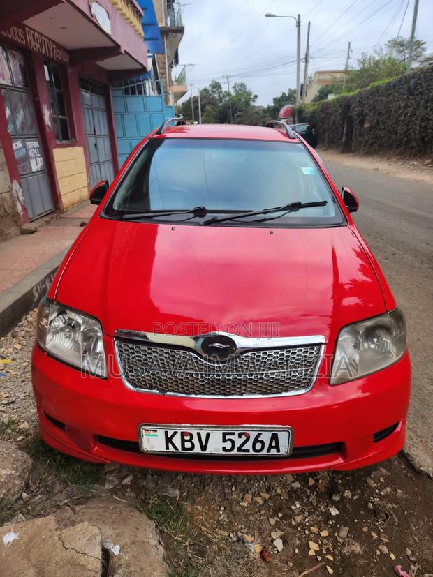 Toyota Corolla Fielder 1.5 Petrol FWD 2006 Red