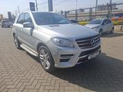 Mercedes-Benz M Class 2012 Silver for sale
