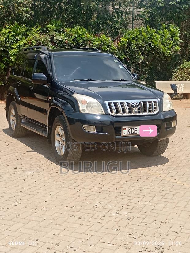 Toyota Land Cruiser Prado 2009 Black