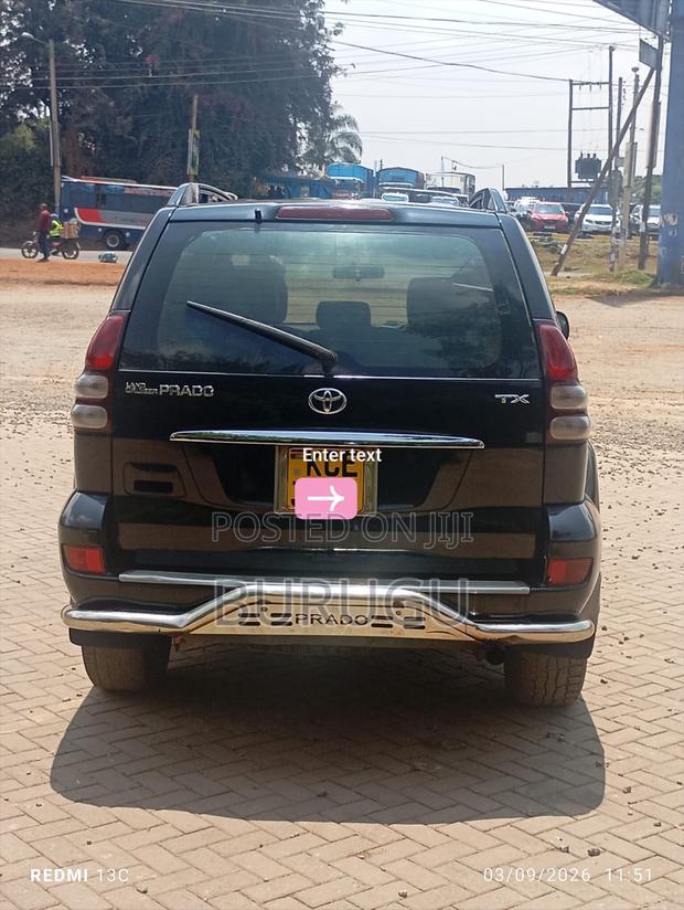 Toyota Land Cruiser Prado 2009 Black