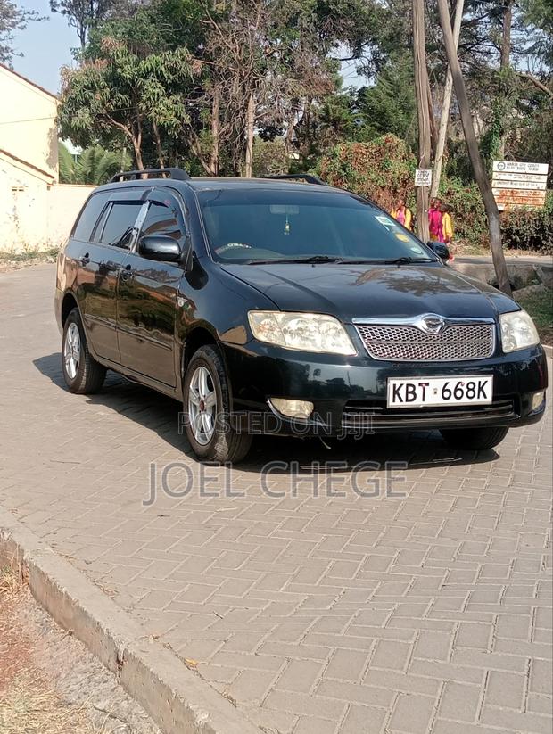 Toyota Corolla Fielder 2005 Black