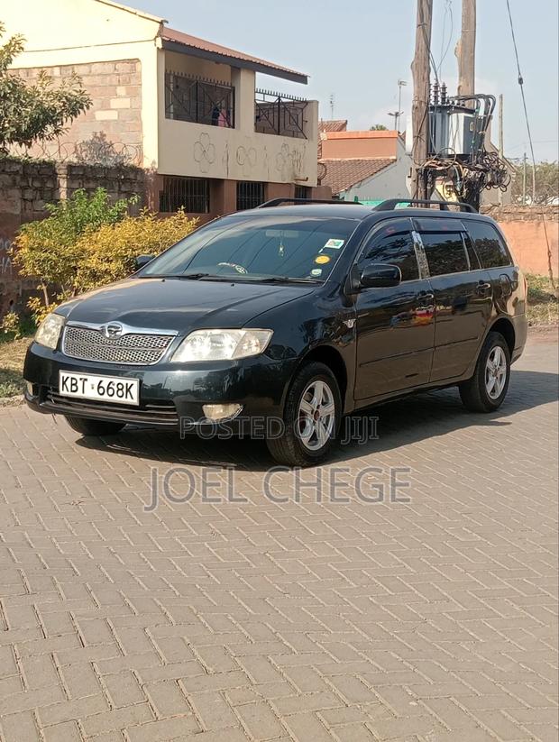 Toyota Corolla Fielder 2005 Black