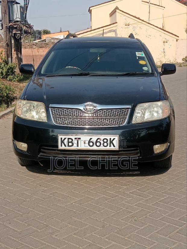 Toyota Corolla Fielder 2005 Black