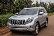 Toyota Land Cruiser Prado 2012 Silver for sale