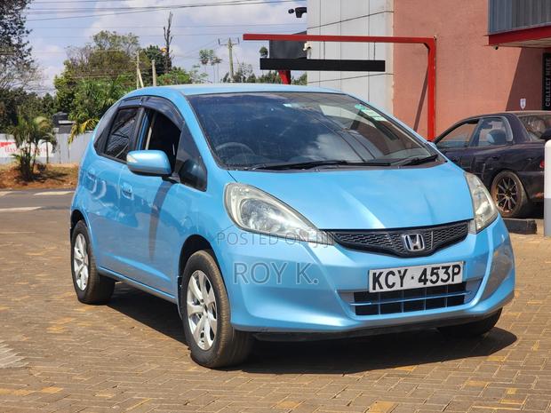 Honda Fit Automatic 2012 Blue