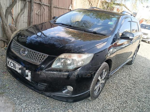 Toyota Corolla Fielder 2011 Black