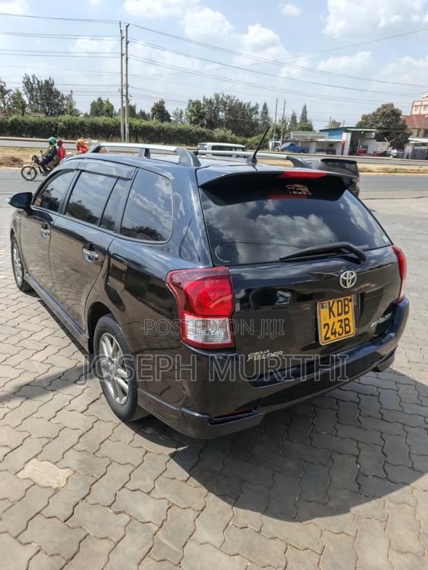Toyota Corolla Fielder 2013 Black