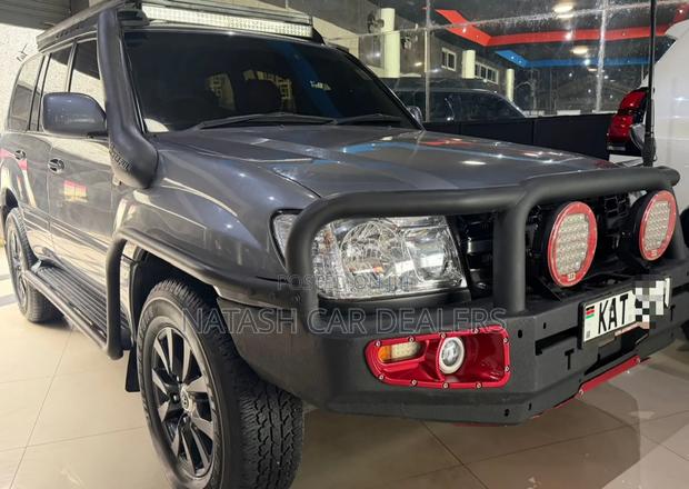 Toyota Land Cruiser 2002 Gray
