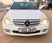 Mercedes-Benz C200 2011 White for sale