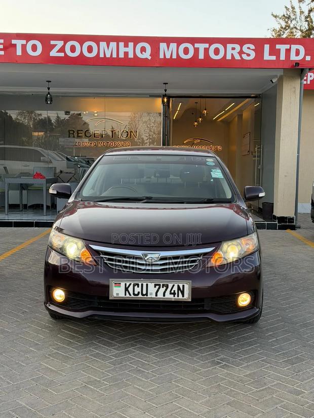 Toyota Allion 2012 Burgundy