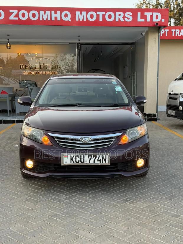 Toyota Allion 2012 Burgundy