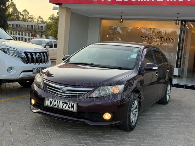 Toyota Allion 2012 Burgundy