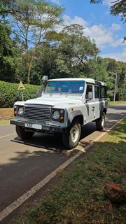 Land Rover Defender Puma 110 2.4 TD 2011 White for sale