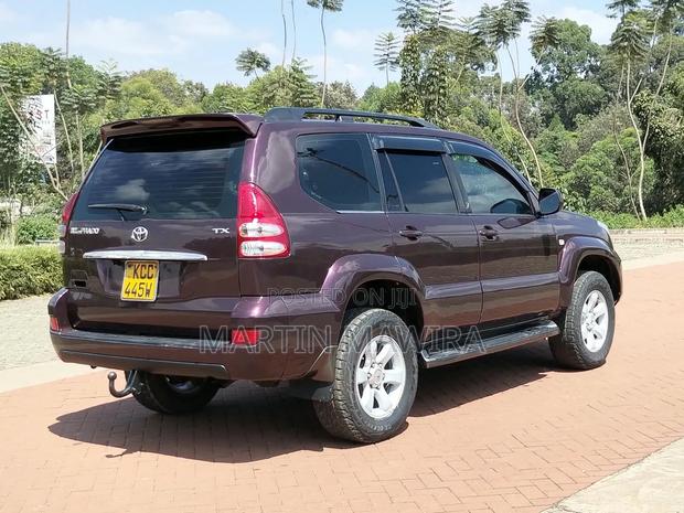 Toyota Land Cruiser Prado 2008 Maroon