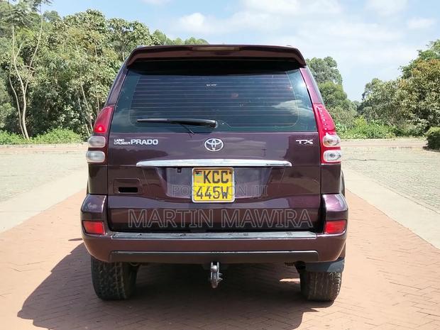 Toyota Land Cruiser Prado 2008 Maroon