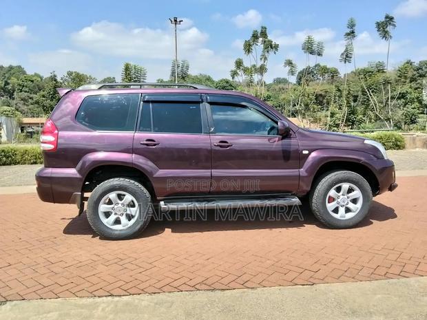 Toyota Land Cruiser Prado 2008 Maroon