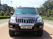 Toyota Land Cruiser Prado 2008 Maroon for sale