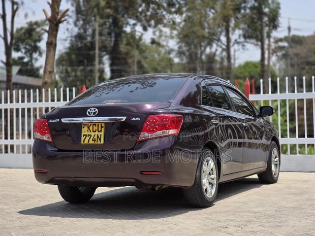 Toyota Allion 2012 Burgundy
