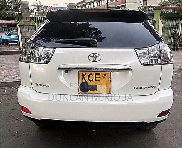 Toyota Harrier 2009 White