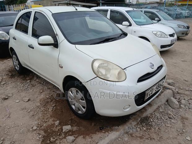 Nissan March 2012 White